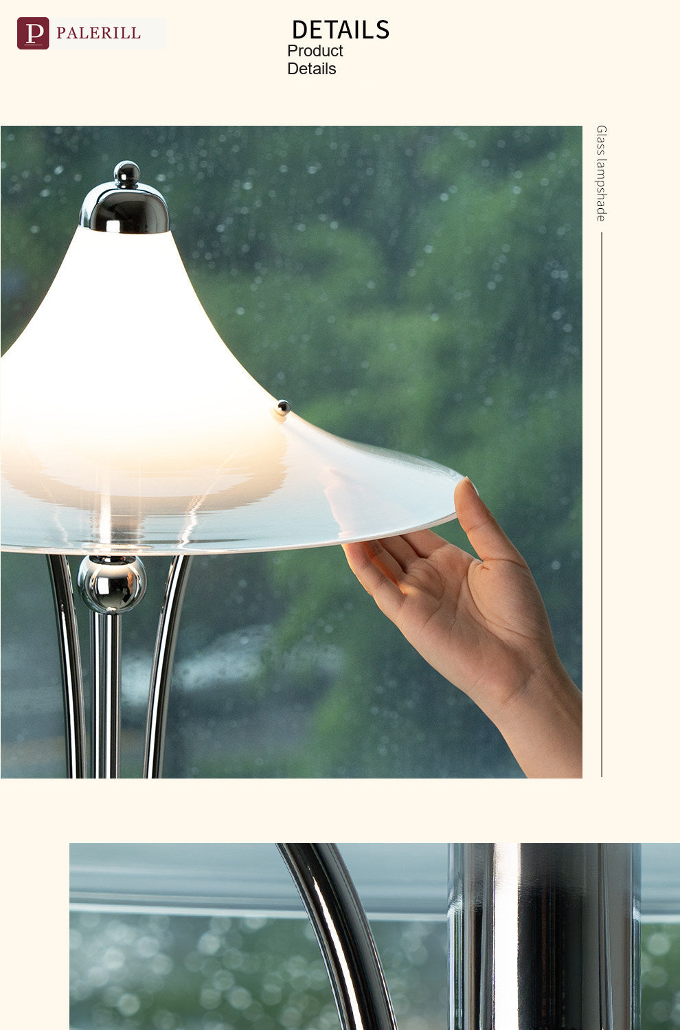 PALERILL | Bauhaus Magnolia Art Floor Lamp