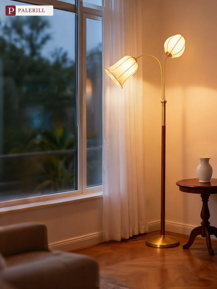 PALERILL | Light French Style Mid-Century Floor Lamp