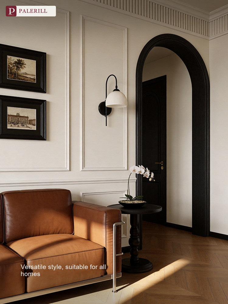 PALERILL | French Retro Glass Wall Light, Vintage Style