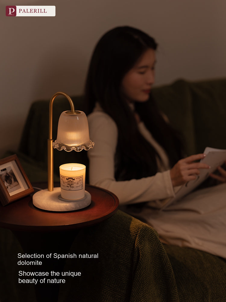 PALERILL | Brass & Dolomite Fragrance Lamp