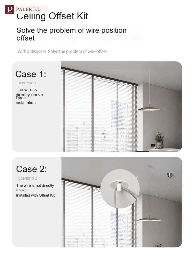 PALERILL | Modern Flying Saucer Dining Pendant Light