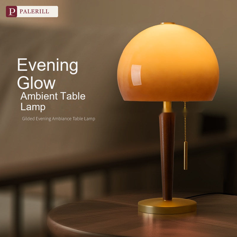 PALERILL | Sunset Mushroom Glass Table Lamp