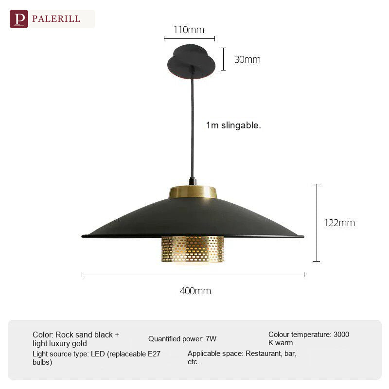 PALERILL | Minimalist LED Pendant Light for Dining & Commercial