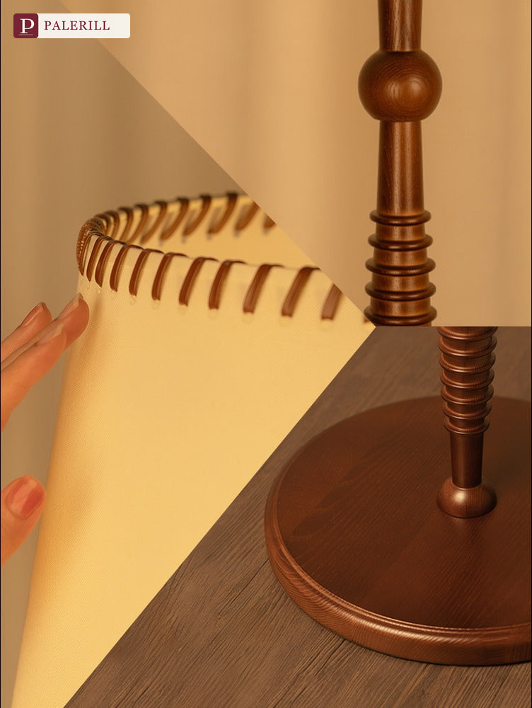 PALERILL | New Chinese Style Solid Wood Floor Lamp