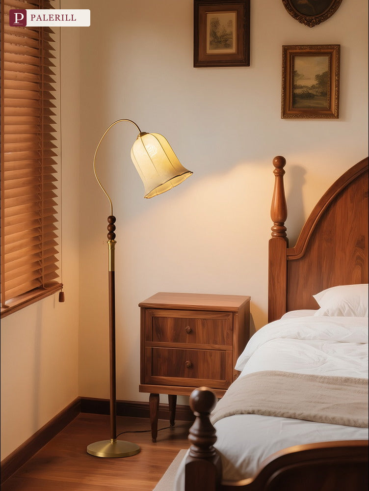 PALERILL | Nanyang Style Mid-Century Floor Lamp