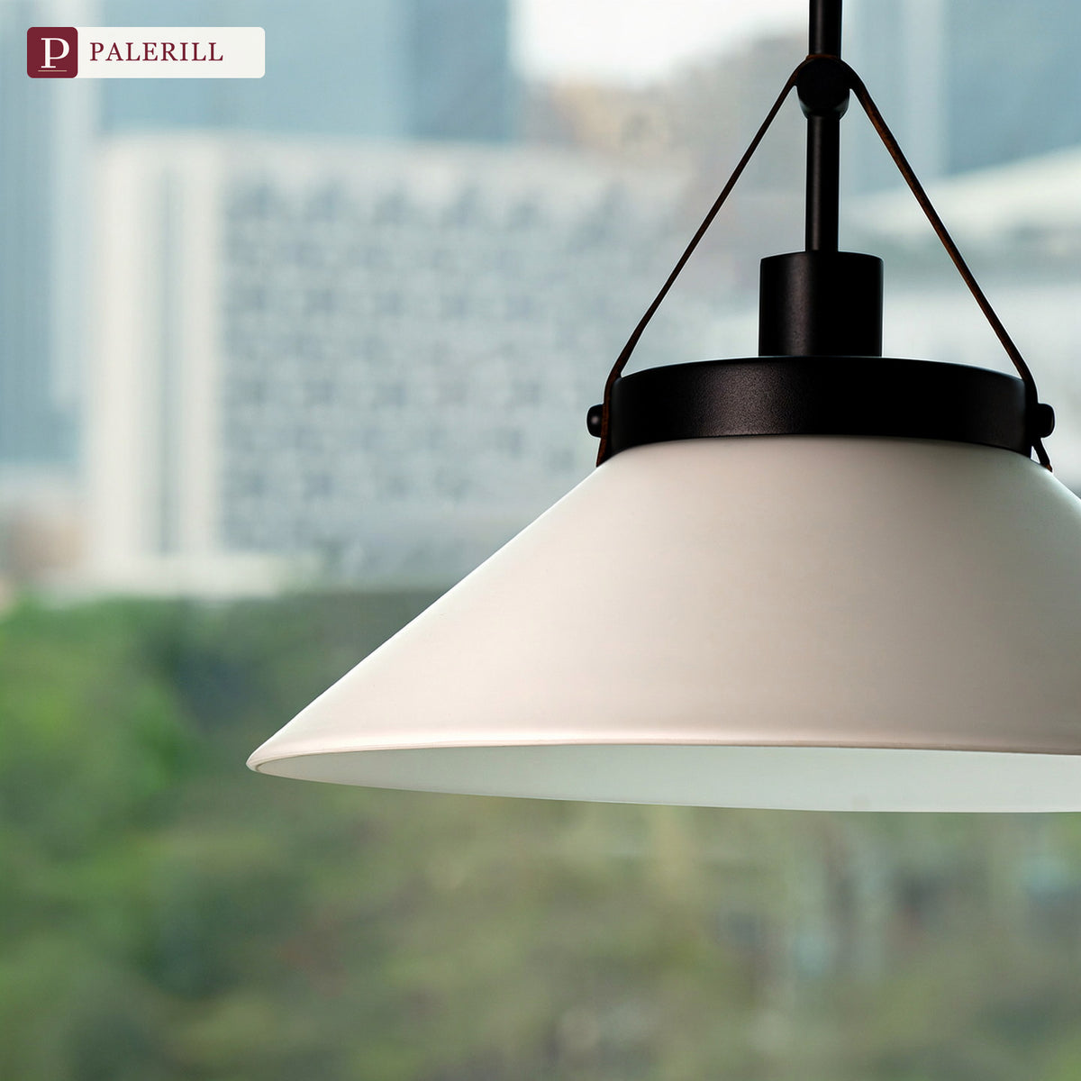 PALERILL | Vintage Flying Saucer Pendant Light, Wabi-Sabi Style