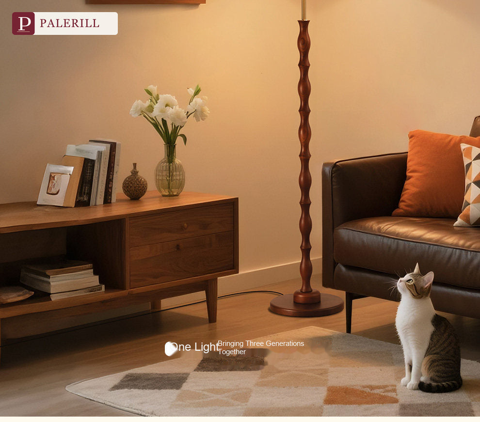 PALERILL | American Retro Eye-Care Floor Lamp