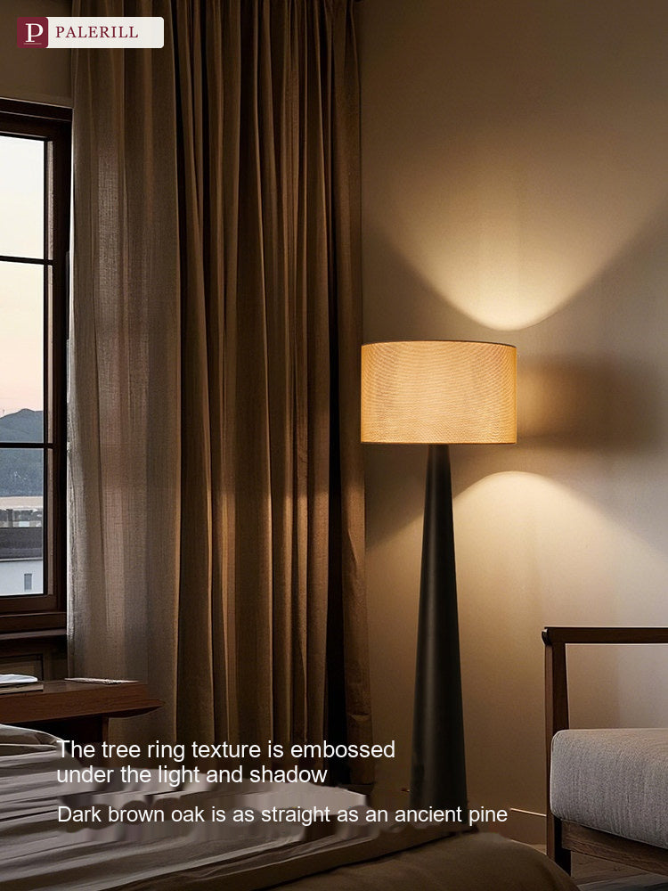 PALERILL | Italian Minimalist Designer Floor Lamp in Solid Wood
