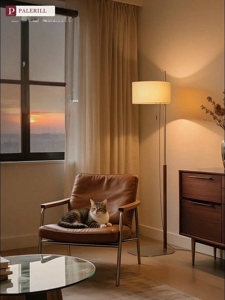 PALERILL | lampadaire réglable bauhaus mid-century