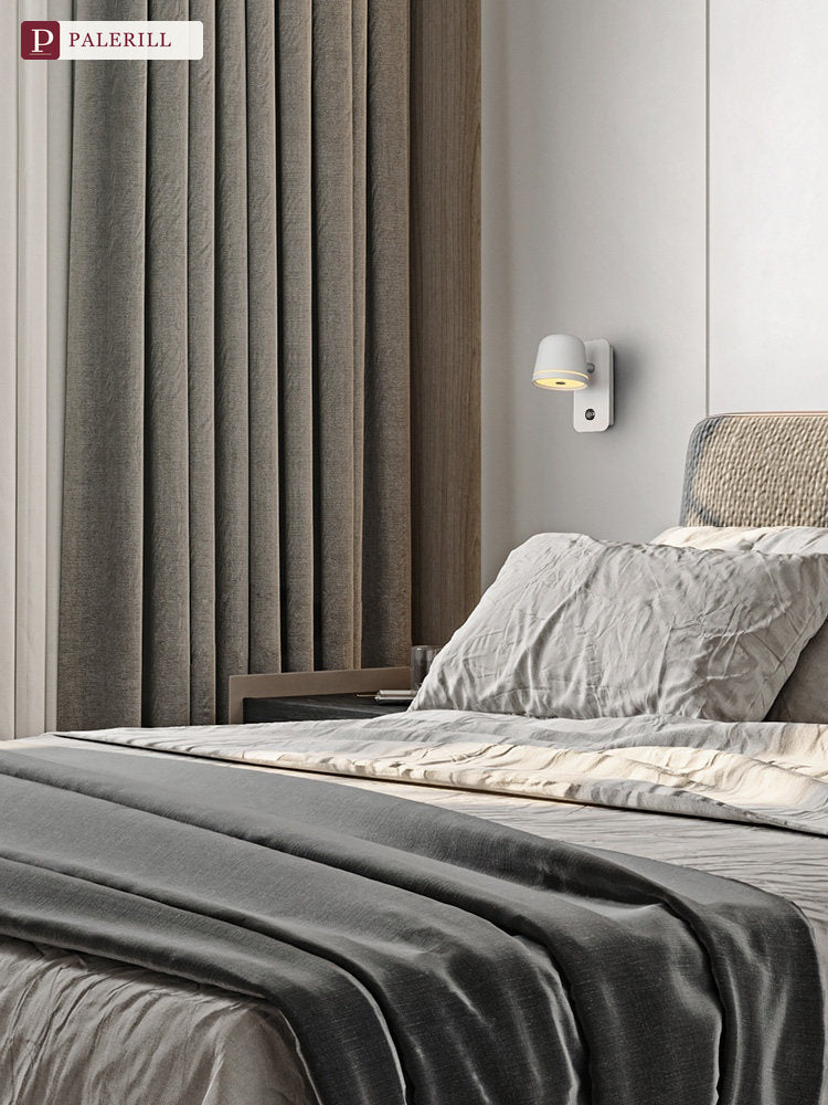 PALERILL | Minimalist Wall-Mounted Bedside Reading Light