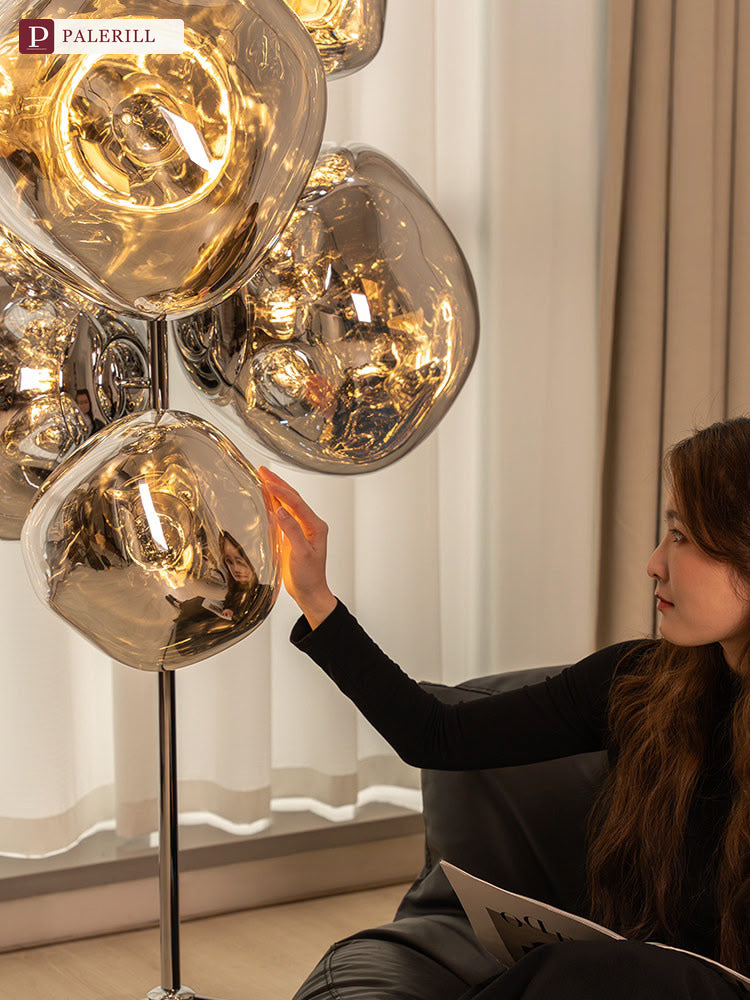 PALERILL | Italian Minimalist Lava Floor Lamp