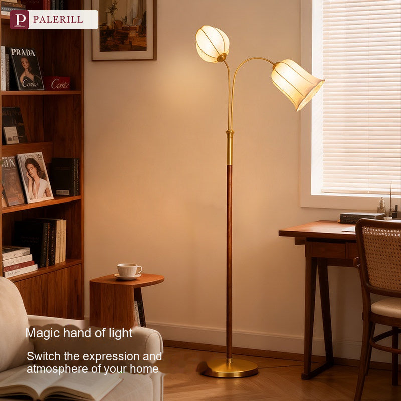 PALERILL | Light French Style Mid-Century Floor Lamp