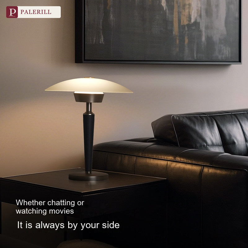 PALERILL | Wabi-Sabi Jade-Glow Vintage Table Lamp