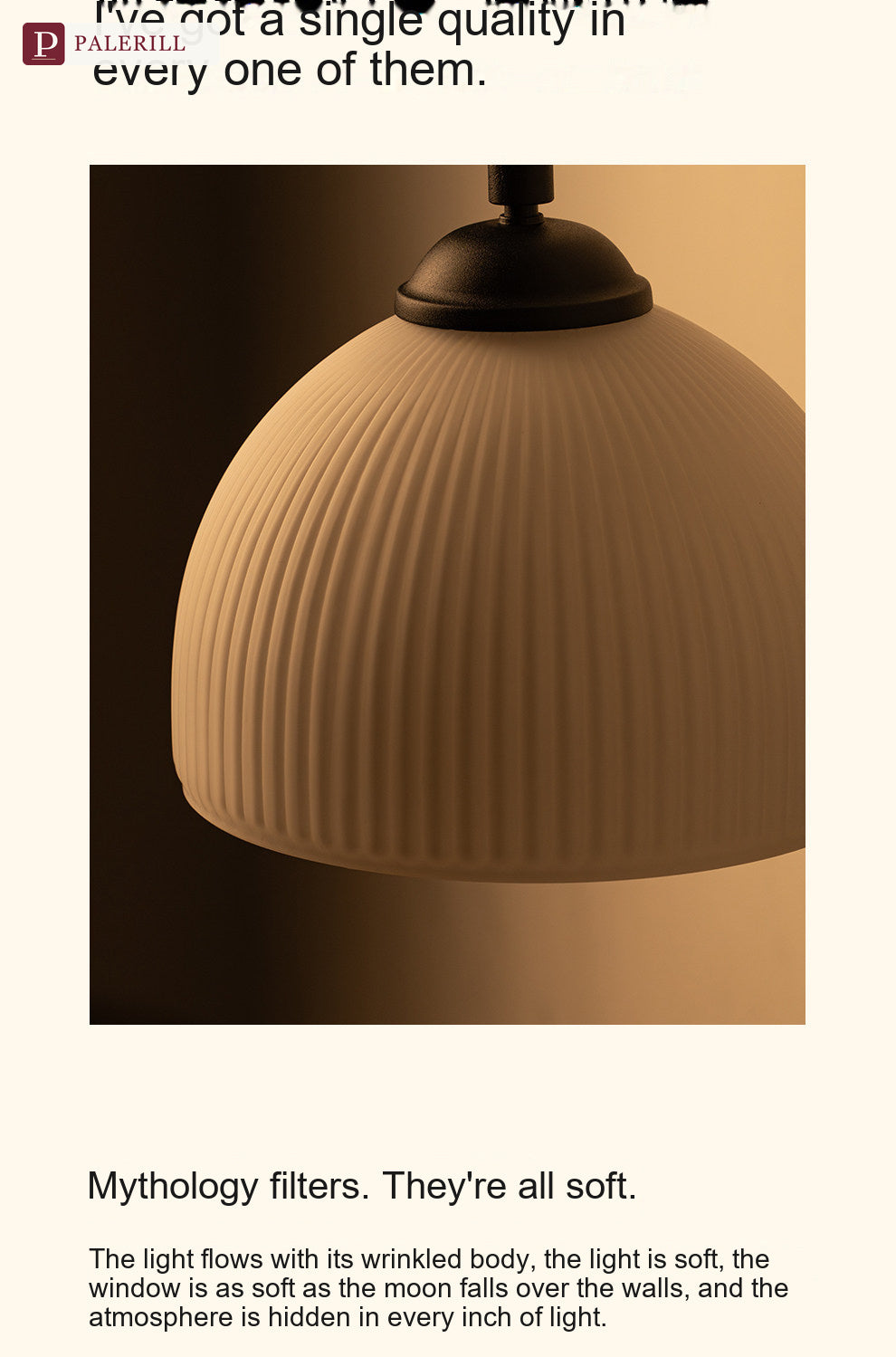 PALERILL | French Retro Glass Wall Light, Vintage Style