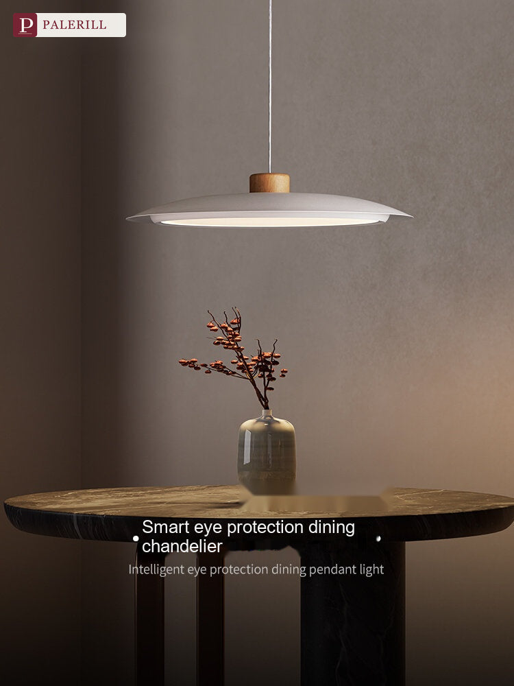 PALERILL | Full-Spectrum Wood-Tone Dining Pendant Light