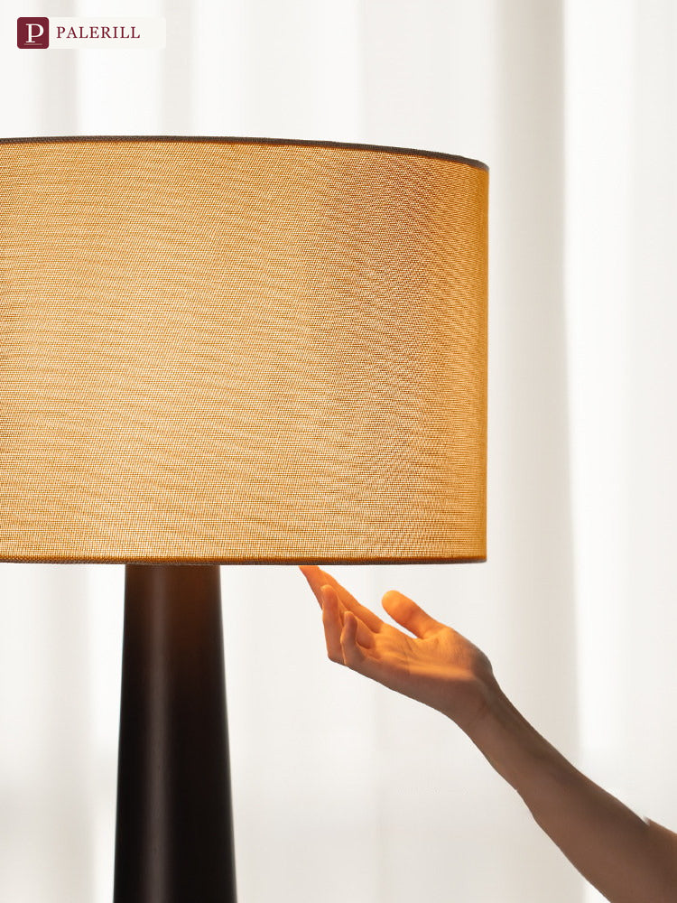 PALERILL | Italian Minimalist Designer Floor Lamp in Solid Wood