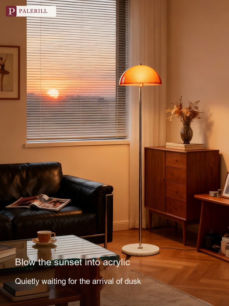 PALERILL | Full-Spectrum Sunset Mushroom Floor Lamp