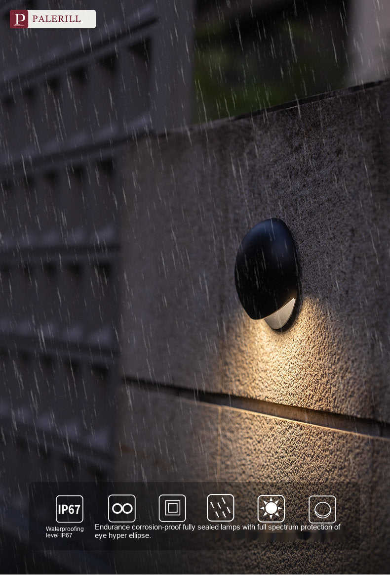 PALERILL | Outdoor Waterproof Wall Light for Villa & Garden