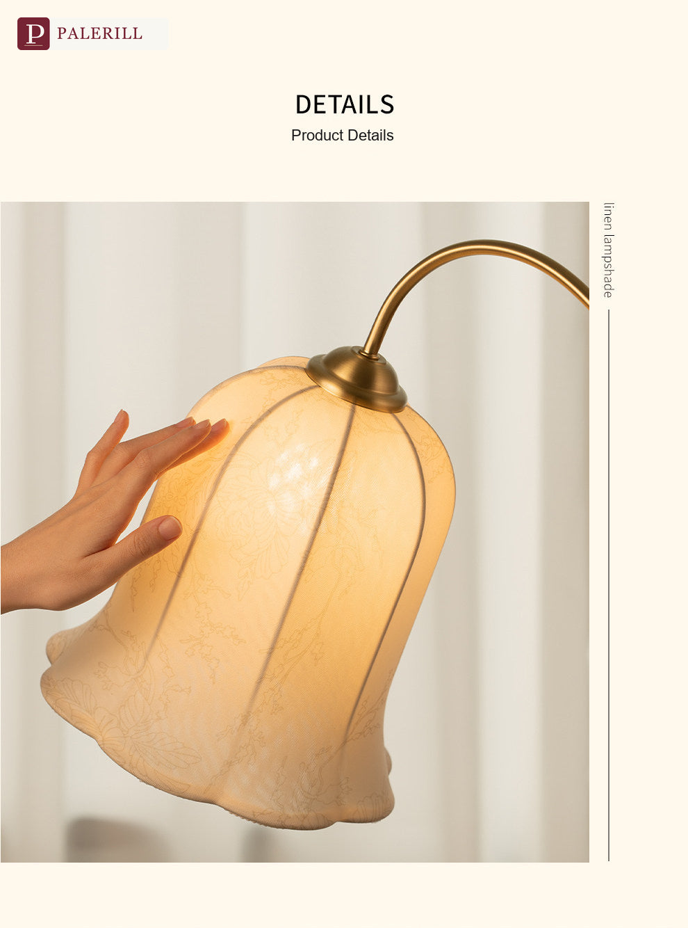 PALERILL | Nanyang Style Mid-Century Floor Lamp
