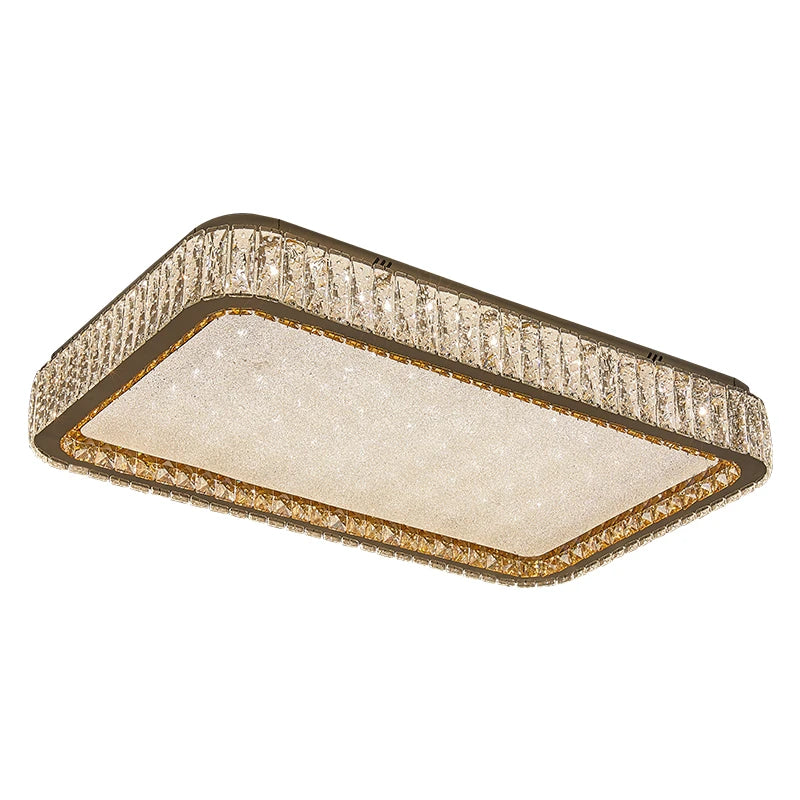 AM0100 · French Flush Mount Triangle Ceiling Light for Bedrooms · 6 Configurations — AM0100, view 2