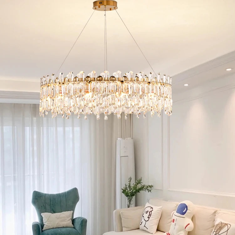 AM0030 · French Crystal Chandelier for Living Spaces · 6 Configurations — AM0030, view 2