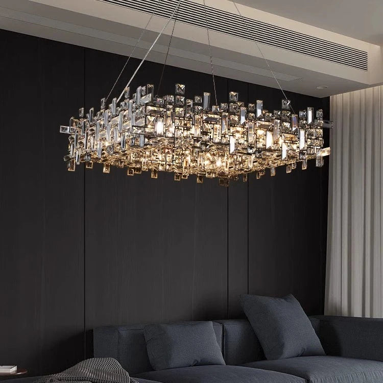 AM0067 · Italian Crystal Chandelier for Living Spaces · 10 Configurations — AM0067, view 2