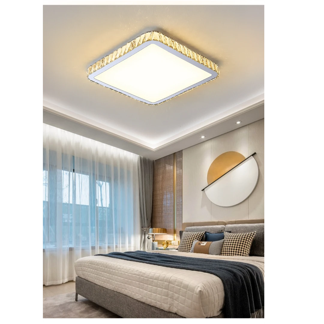 AM0118 · French Flush Mount Round Ceiling Light for Bedrooms · 12 Configurations — AM0118, view 2