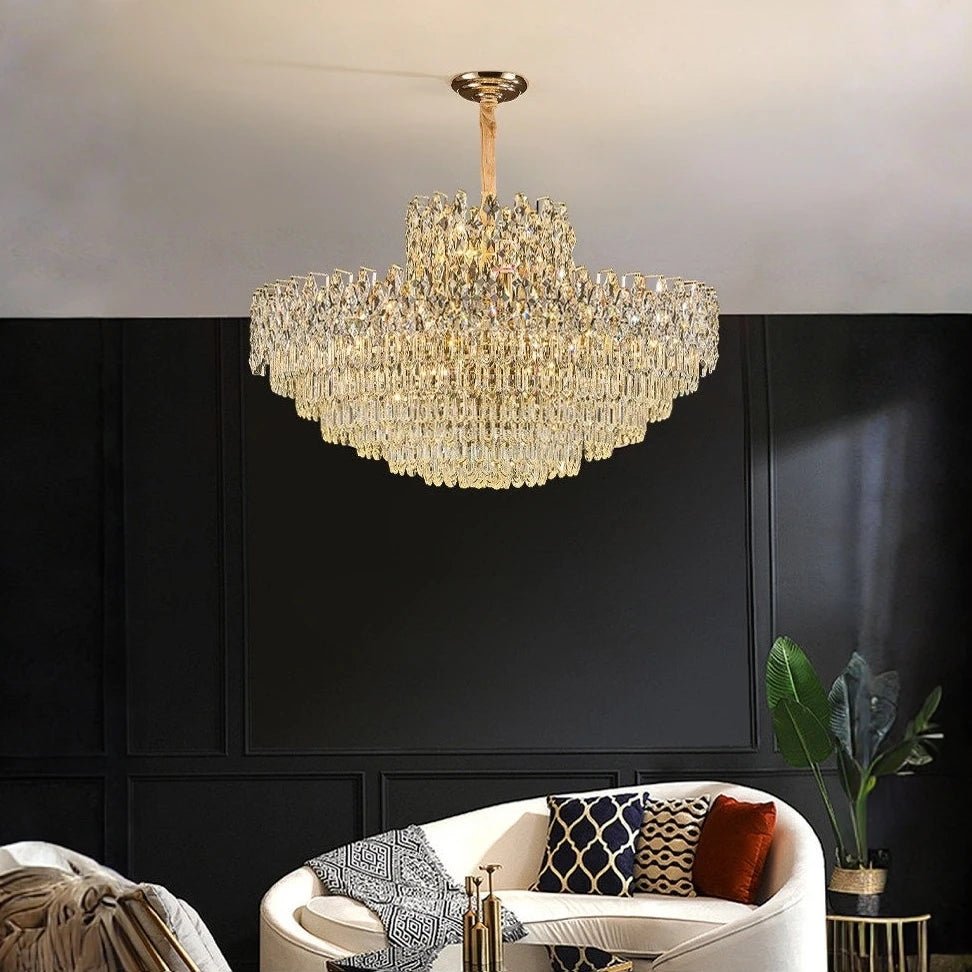 AM0026 · American Round Chandelier for Hospitality Projects · 5 Configurations — AM0026, view 2