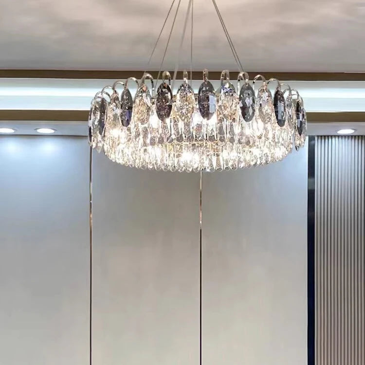 AM0027 · Modern Minimalist Crystal Chandelier for Dining Rooms · 8 Configurations — AM0027, view 2