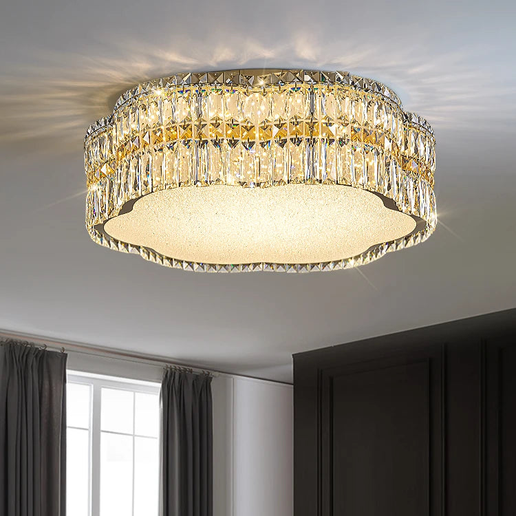 AM0091 · French Flush Mount Diamond Ceiling Light for Bedrooms · 4 Configurations — AM0091, view 2