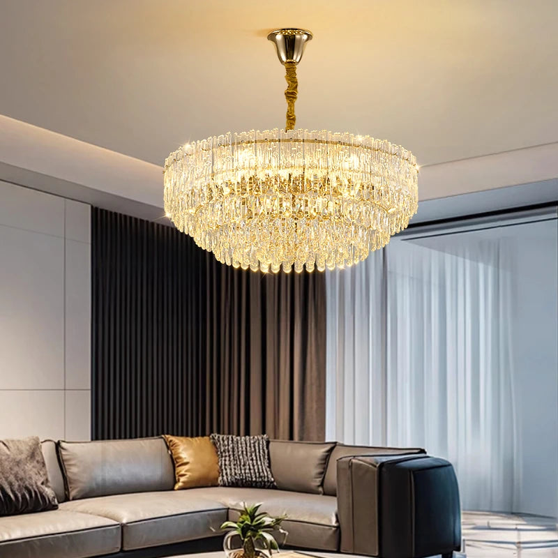 AM0017 · Modern Crystal Chandelier for Dining Rooms · 7 Configurations — AM0017, view 2