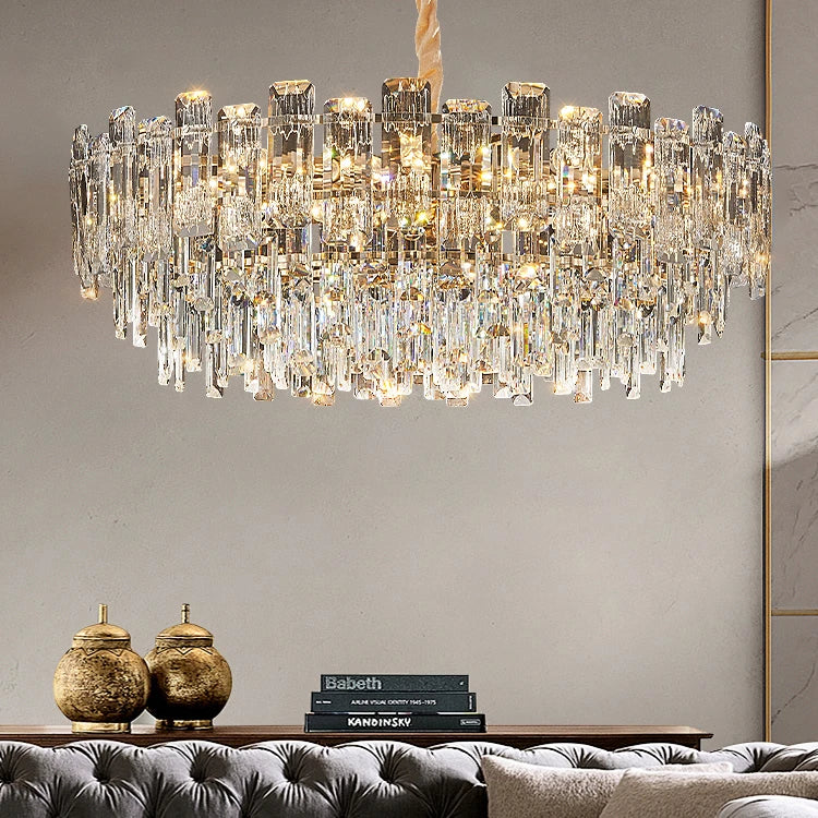 AM0063 · Nordic Crystal Chandelier for Living Spaces · 7 Configurations — AM0063, view 2