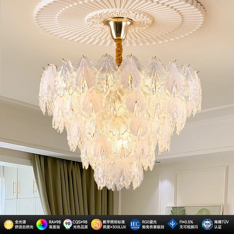 AM0128 · French Glass Chandelier for Dining Rooms · 3 Configurations — AM0128, view 2