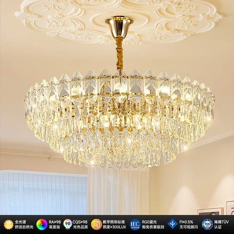 AM0123 · Modern Crystal Chandelier for Dining Rooms · 3 Configurations — AM0123, view 2