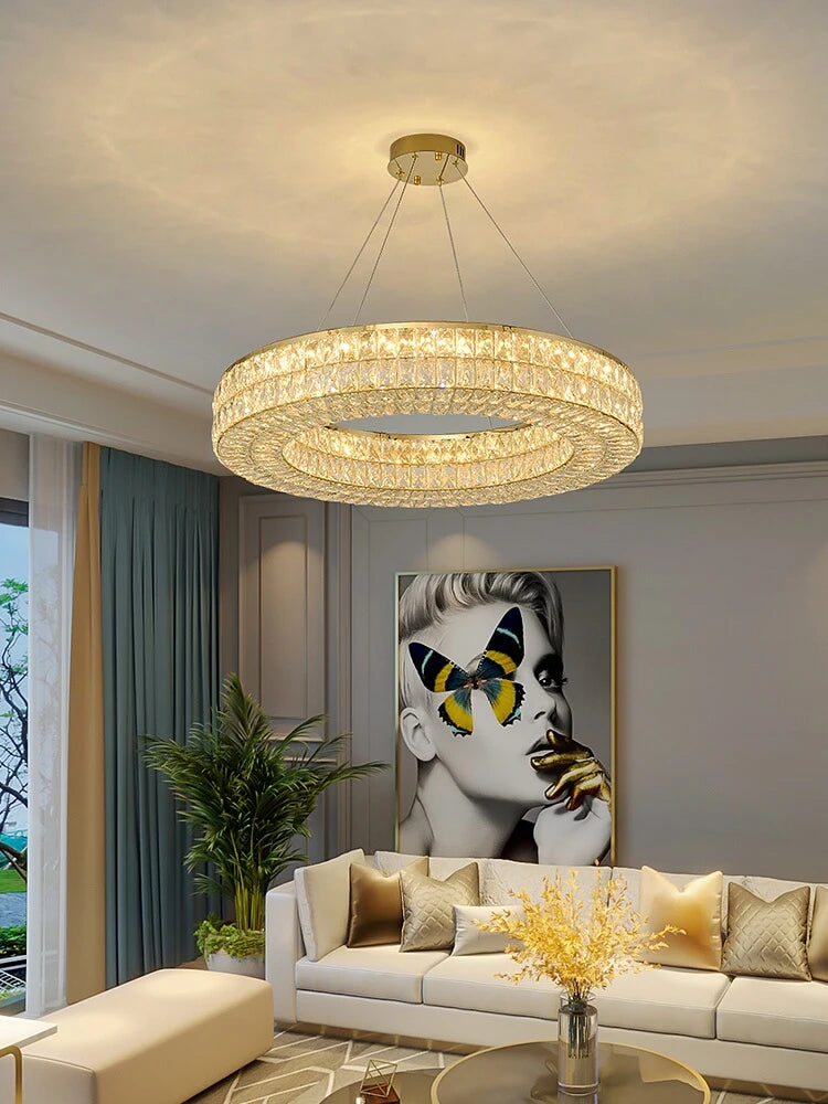AM0034 · French Crystal Chandelier for Living Spaces · 6 Configurations — AM0034, view 2