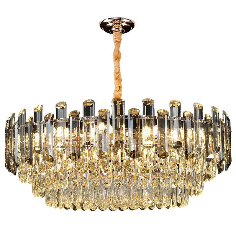 AM0045 · Modern Minimalist Crystal Chandelier for Living Spaces · 5 Configurations — AM0045, view 2