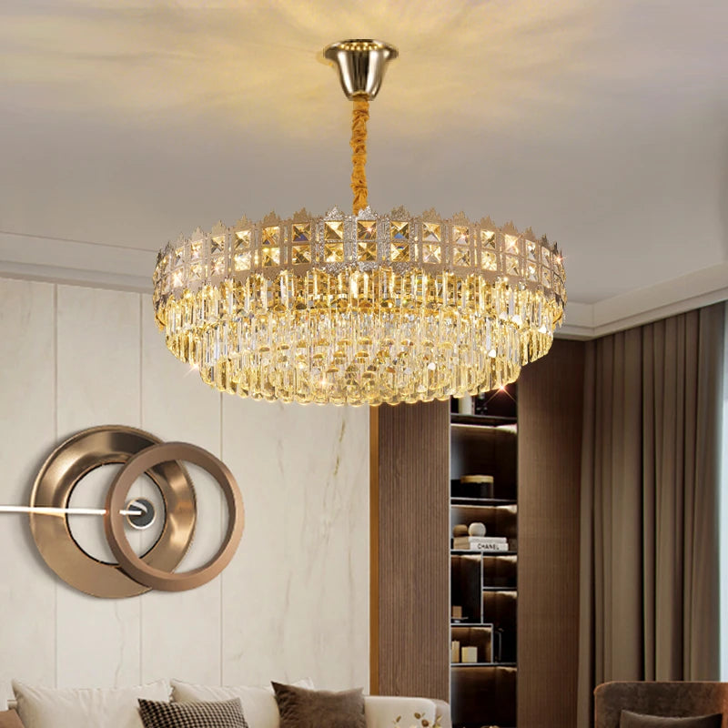 AM0032 · Modern Crystal Chandelier for Dining Rooms · 4 Configurations — AM0032, view 2