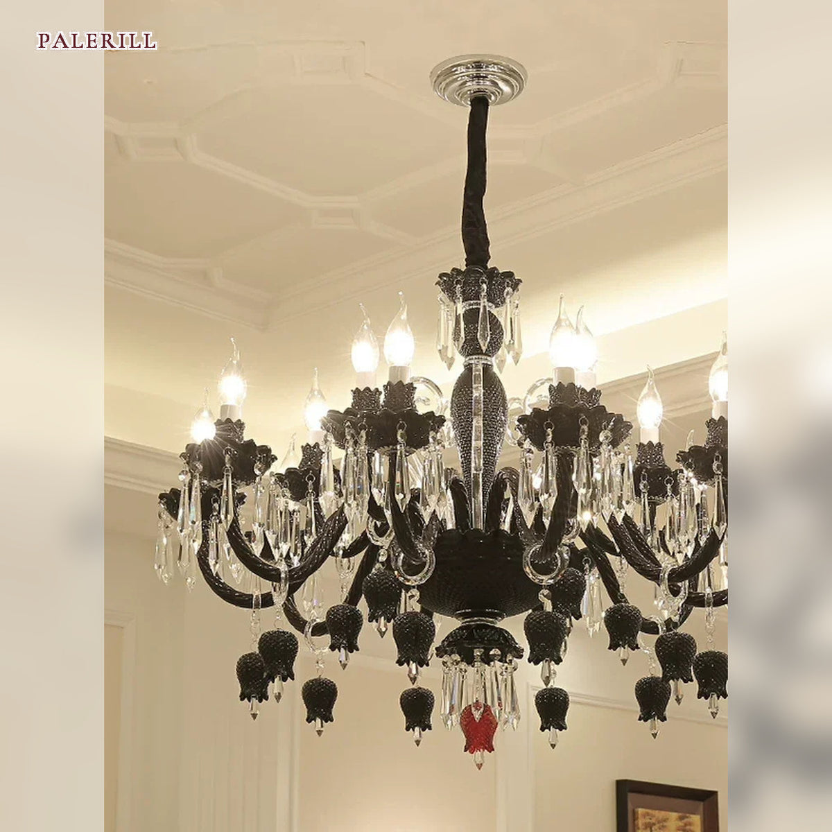AM0803 — European Grand Hall Crystal Chandelier for Living Rooms