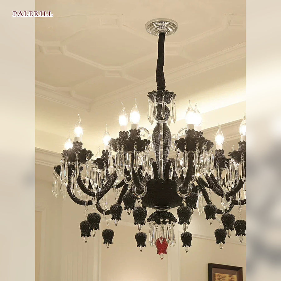 AM0803 — European Grand Hall Crystal Chandelier for Living Rooms