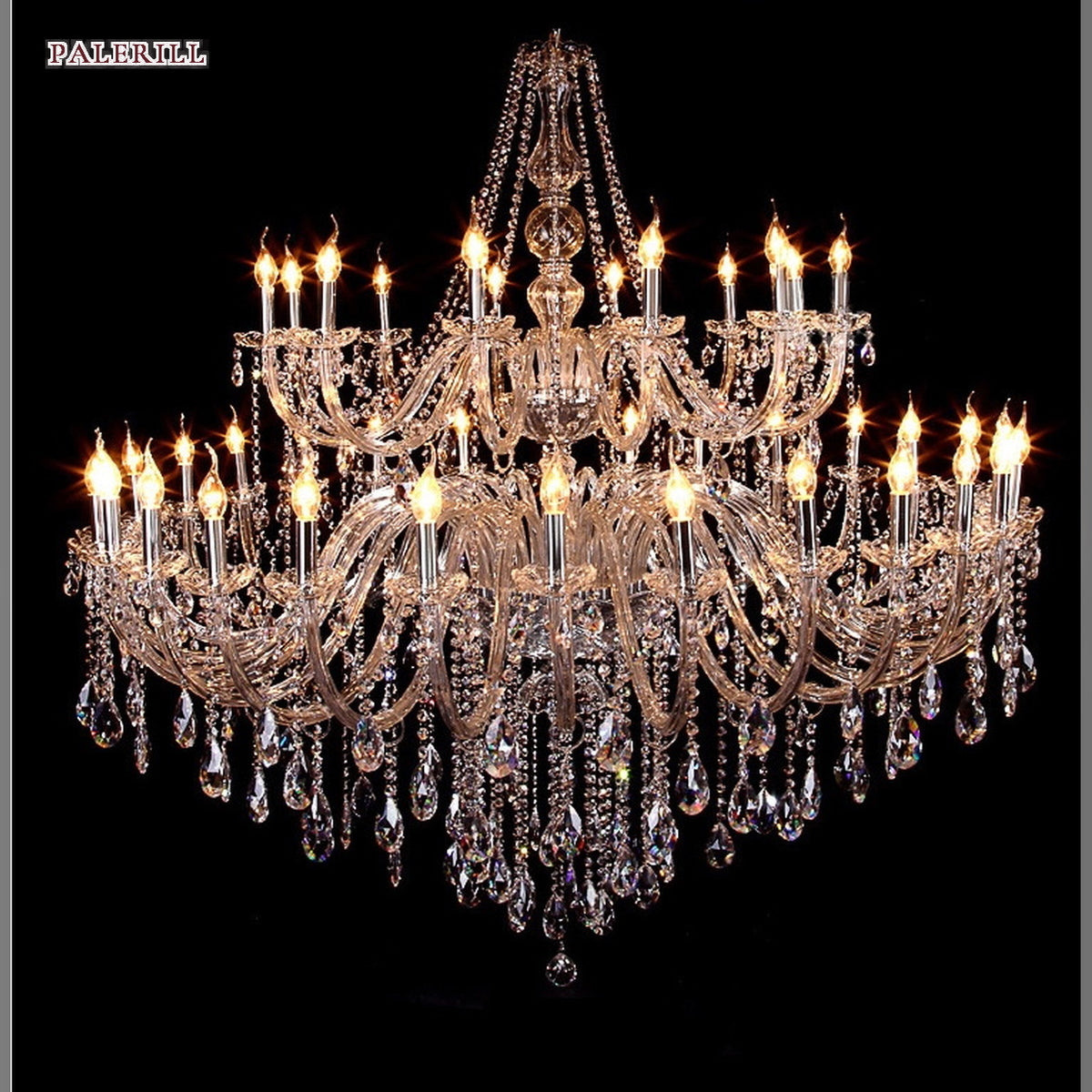 AM0739 — European Crystal American Chandelier for Hotels & Ballrooms