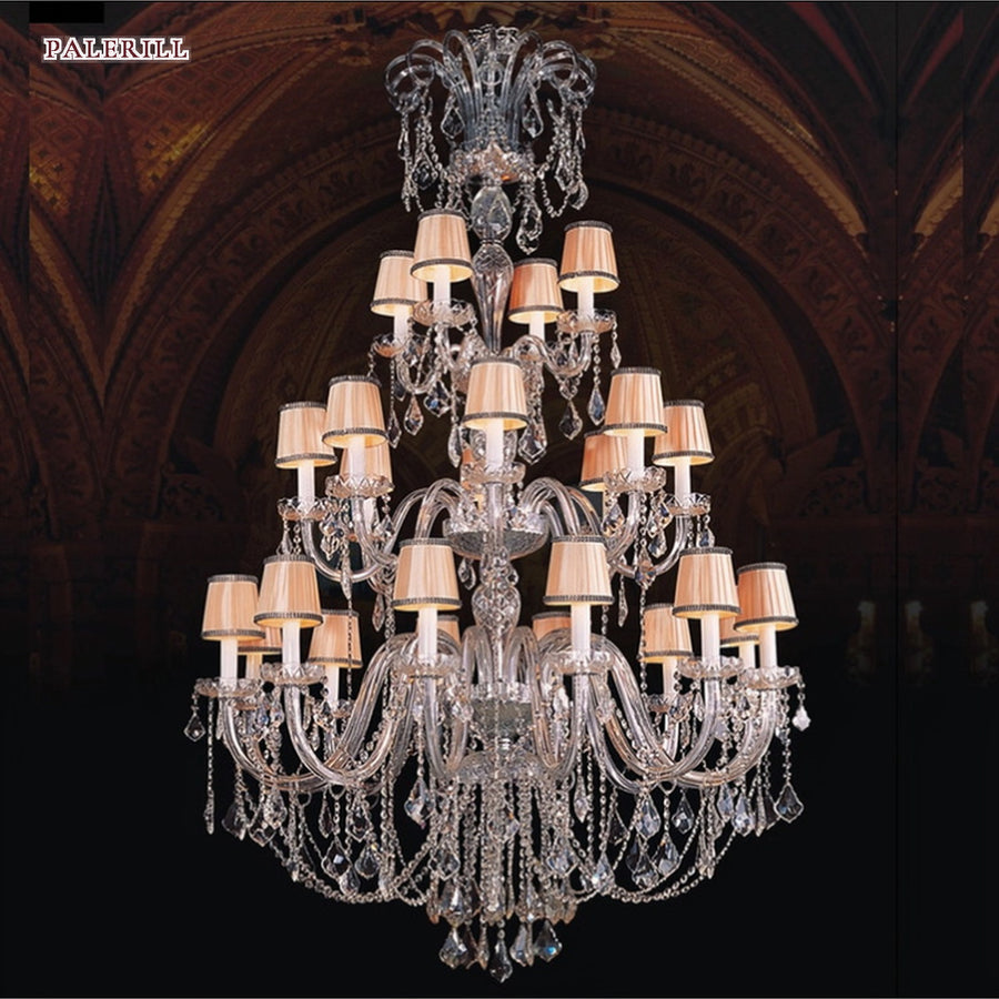 AM0755 — European Crystal Chandelier for Bar Spaces