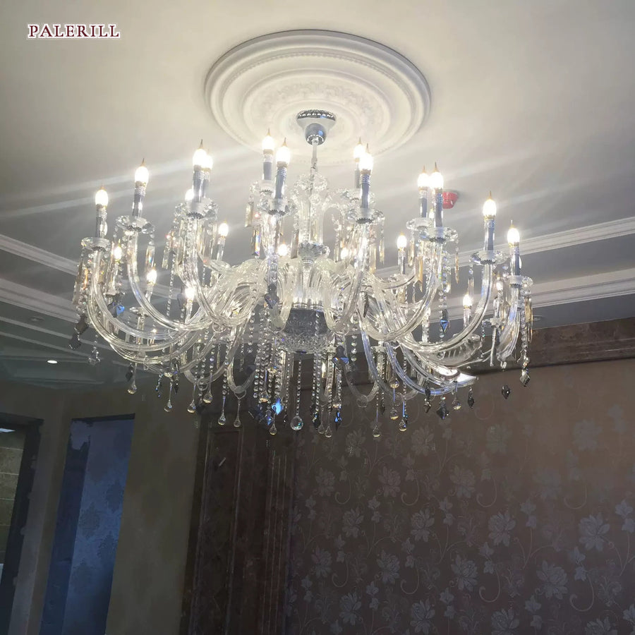 AM0716 — European Grand Hall Crystal Chandelier for Living Rooms & Dining Rooms
