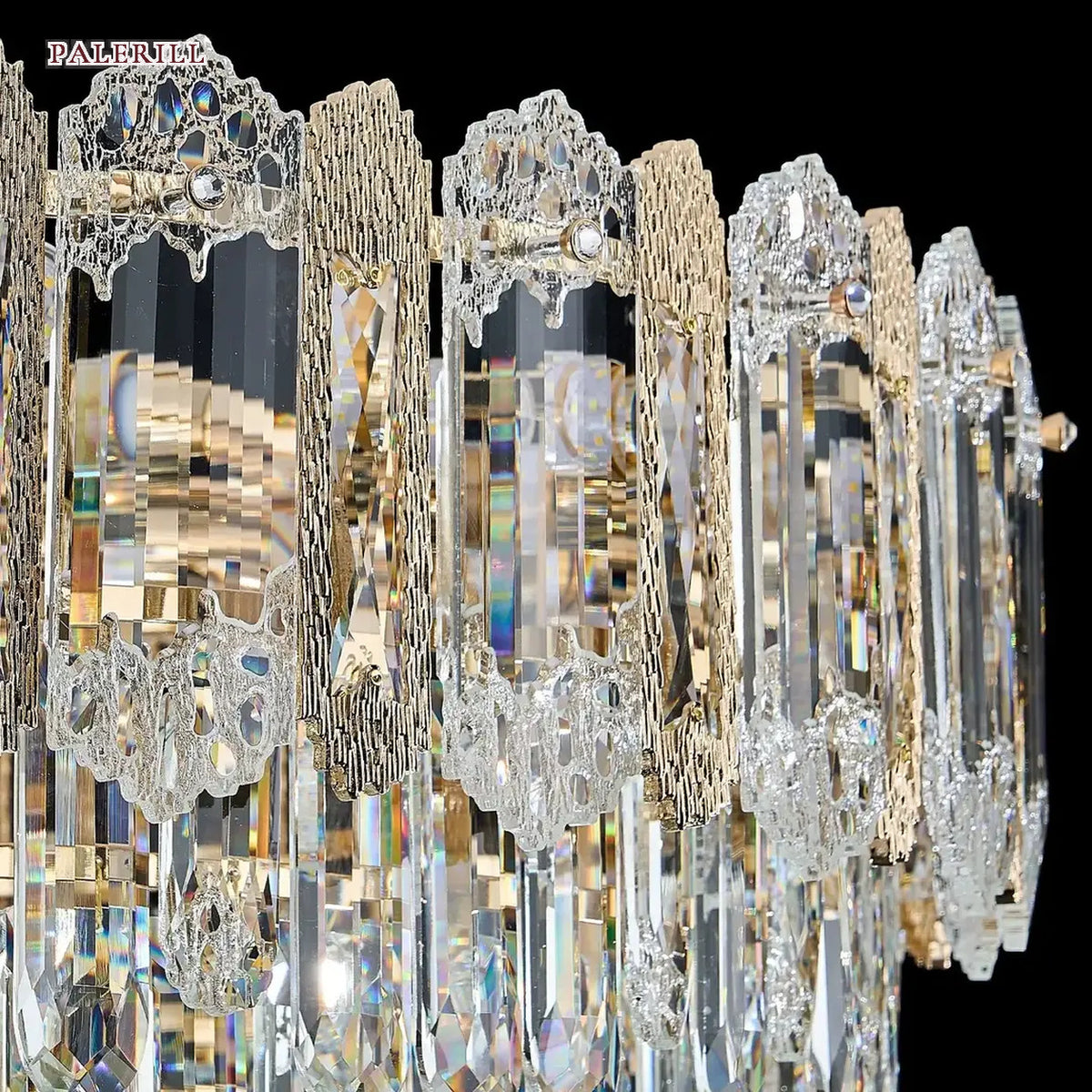 AM0679 — Light Luxury Crystal Chandelier for Living Rooms