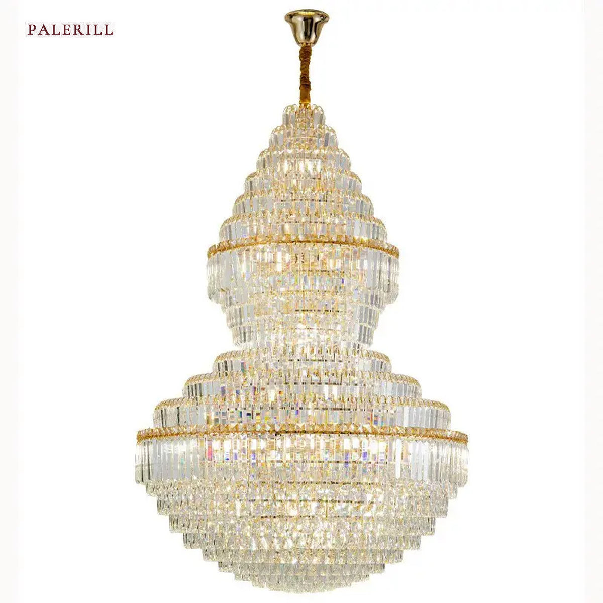 AM0581 — Light Luxury Crystal Chandelier for Living Rooms