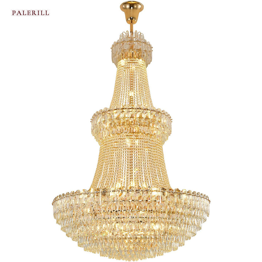 AM0494 — Light Luxury Crystal Chandelier for Living Rooms