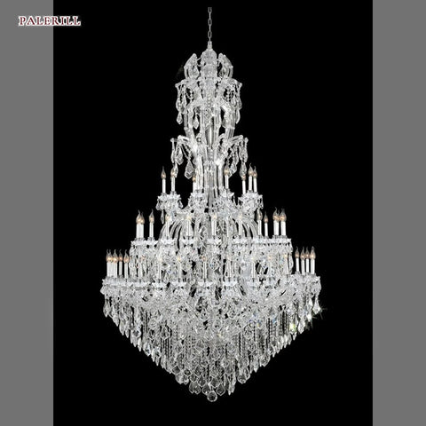 6 heads, K9 crystal, dia. 60 cm, H 70 cm