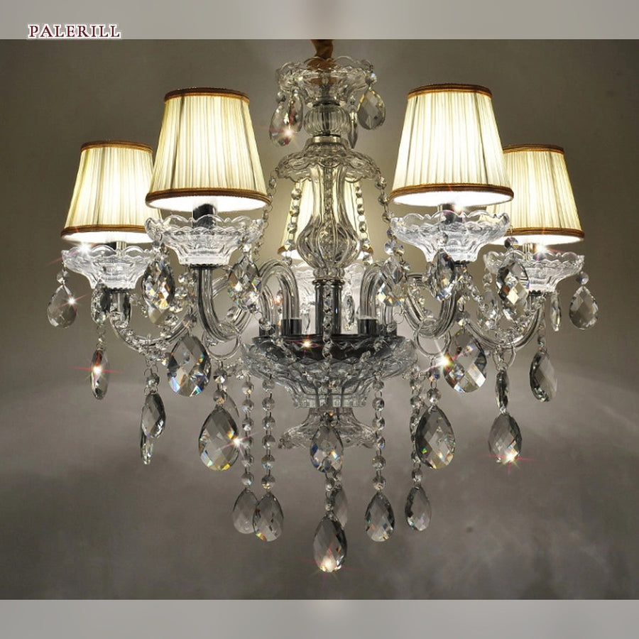 AM0805 — European Crystal Chandelier for Retail Spaces & Gym Spaces