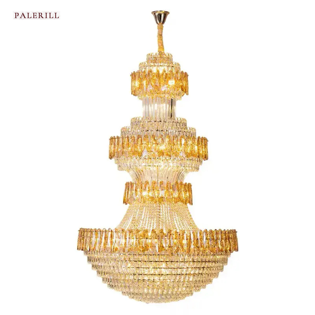 AM0540 — Light Luxury Crystal Chandelier for Living Rooms