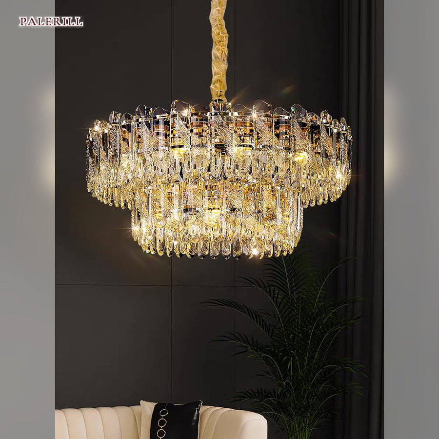 AM0691 — Light Luxury Soaring Wings Chandelier for Living Rooms