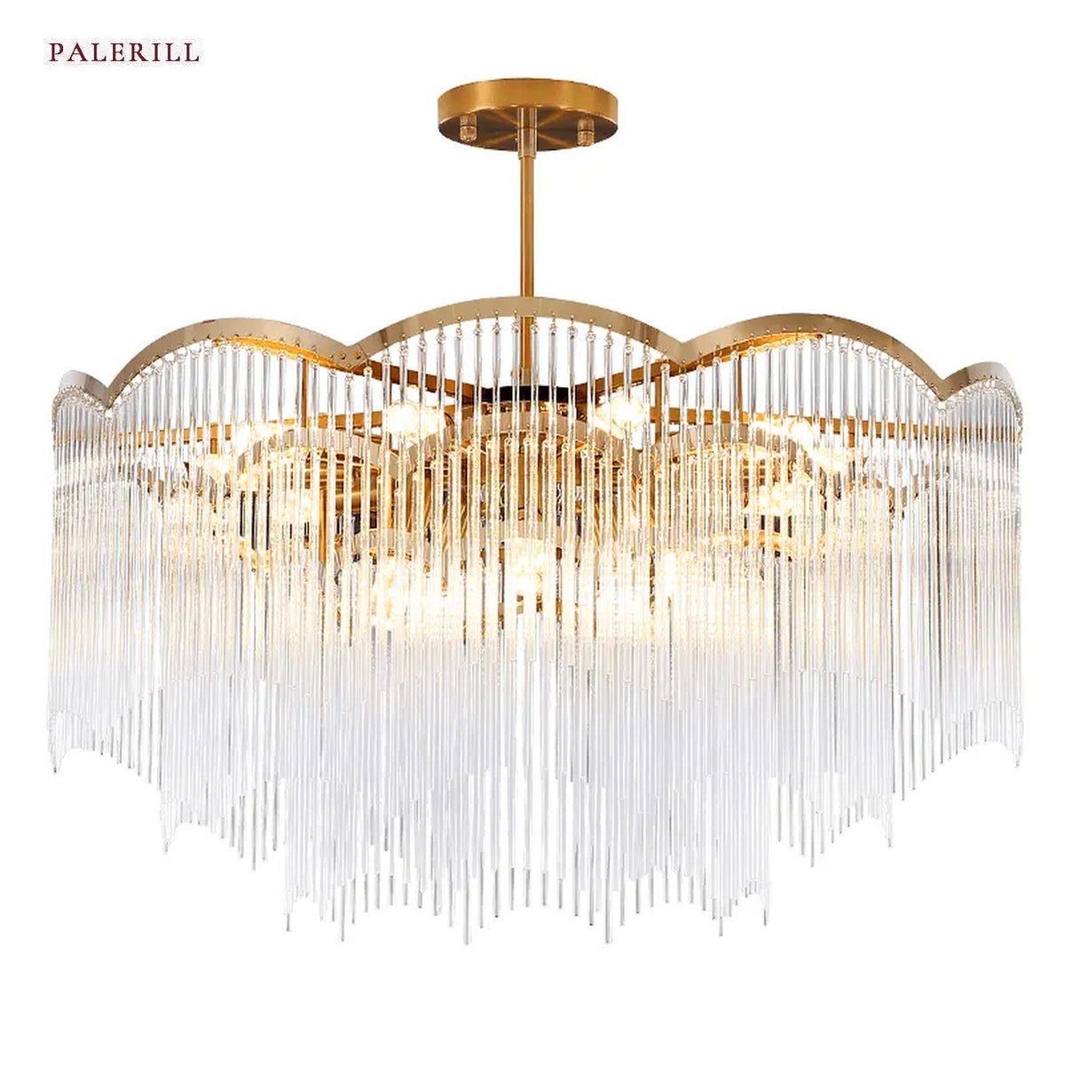 AM0624 — Postmodern Crystal Chandelier for Living Rooms